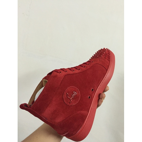 Replica Christian Louboutin CL High Tops Shoes For Men #232493, $122.20 USD, [ITEM#232493], Replica Christian Louboutin High Top Shoes outlet from China