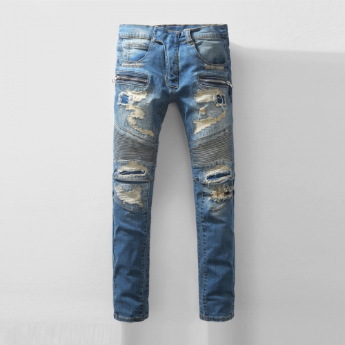 Replica Balmain Jeans For Men Trousers #238688, $68.00 USD, [ITEM#238688], Replica Balmain Jeans outlet from China