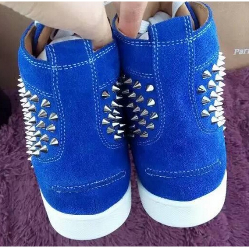 Replica Christian Louboutin CL High Tops Shoes For Men #238761 $90.00 USD for Wholesale