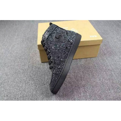 Replica Christian Louboutin CL High Tops Shoes For Men #238762 $98.00 USD for Wholesale