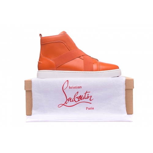 Replica Christian Louboutin CL High Tops Shoes For Men #257222 $100.00 USD for Wholesale