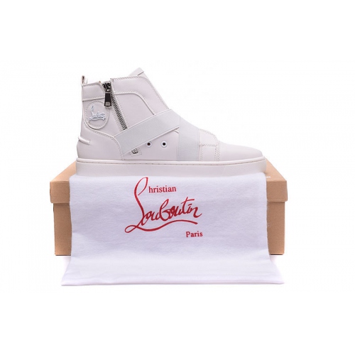 Replica Christian Louboutin CL High Tops Shoes For Men #257223 $100.00 USD for Wholesale