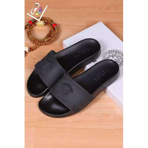 Replica Versace Slippers For Men #262176, $40.00 USD, [ITEM#262176], Replica Versace Slippers outlet from China