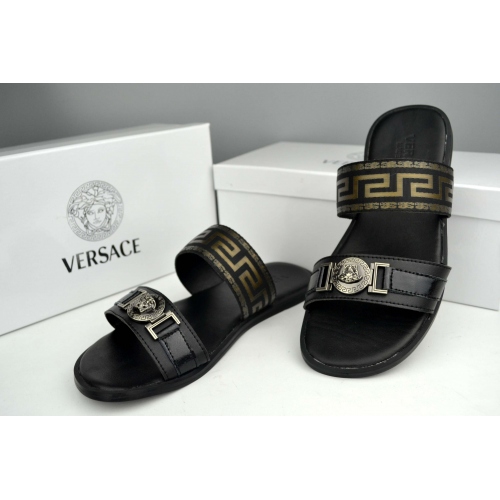 Replica Versace Slippers For Men #287838, $42.80 USD, [ITEM#287838], Replica Versace Slippers outlet from China