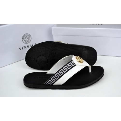 Replica Versace Slippers For Men #287850, $40.00 USD, [ITEM#287850], Replica Versace Slippers outlet from China