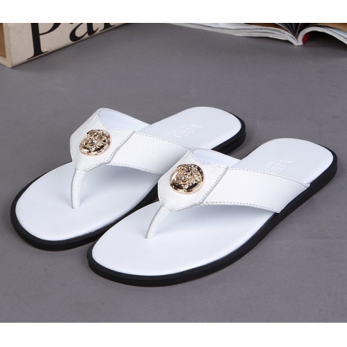 Replica Versace Slippers For Men #287857, $42.80 USD, [ITEM#287857], Replica Versace Slippers outlet from China