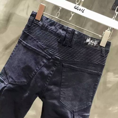 Replica Balmain Jeans For Men #321207 $68.00 USD for Wholesale