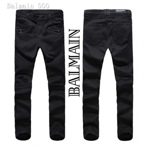 Replica Balmain Jeans For Men #364705, $64.00 USD, [ITEM#364705], Replica Balmain Jeans outlet from China