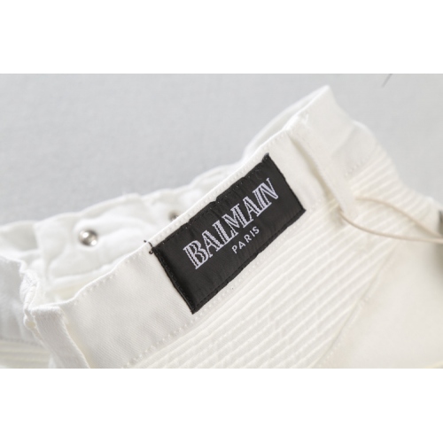 Replica Balmain Jeans For Men #364708 $64.00 USD for Wholesale