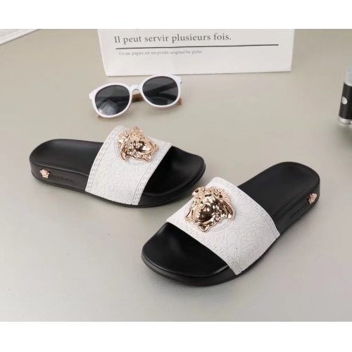 Replica Versace Slippers For Men #365641, $45.00 USD, [ITEM#365641], Replica Versace Slippers outlet from China