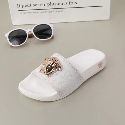 Replica Versace Slippers For Men #365643 $42.50 USD for Wholesale