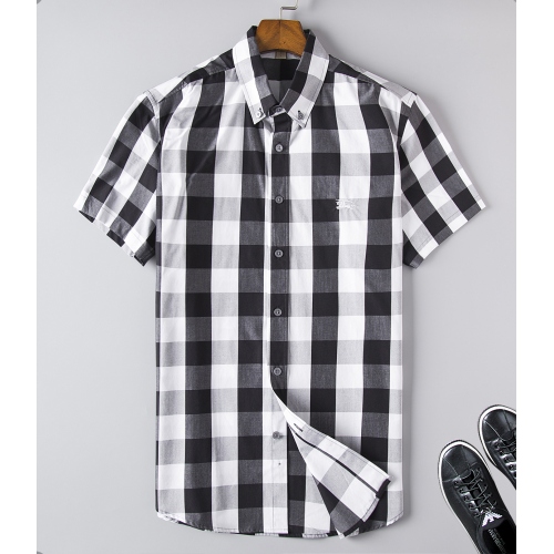 Replica Byrberry Shirts Short Sleeved For Men #382514, $31.30 USD, [ITEM#382514], Replica Burberry Shirts outlet from China