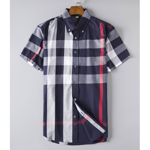Replica Byrberry Shirts Short Sleeved For Men #382517, $31.30 USD, [ITEM#382517], Replica Burberry Shirts outlet from China
