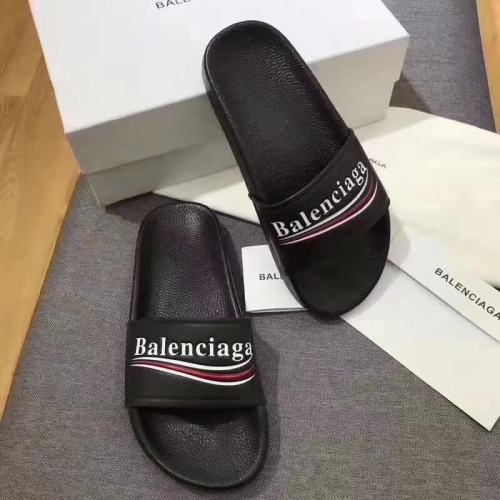 Replica Balenciaga Slippers For Men #423433 $44.00 USD for Wholesale