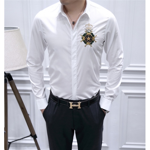 Replica Dolce &amp; Gabbana Shirts Long Sleeved For Men #428493, $86.50 USD, [ITEM#428493], Replica Dolce &amp; Gabbana D&amp;G Shirts outlet from China
