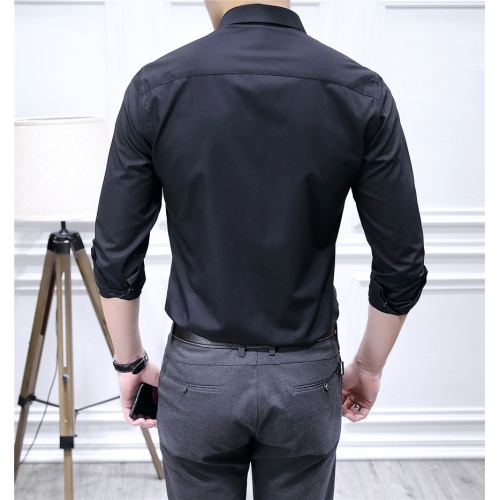 Replica Givenchy shirts Long Sleeved For Men #428606 $86.50 USD for Wholesale