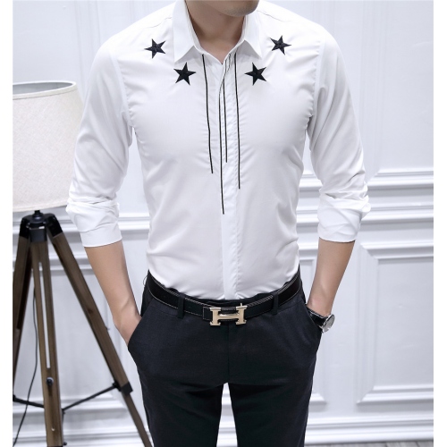 Replica Givenchy shirts Long Sleeved For Men #428607, $86.50 USD, [ITEM#428607], Replica Givenchy Shirts outlet from China