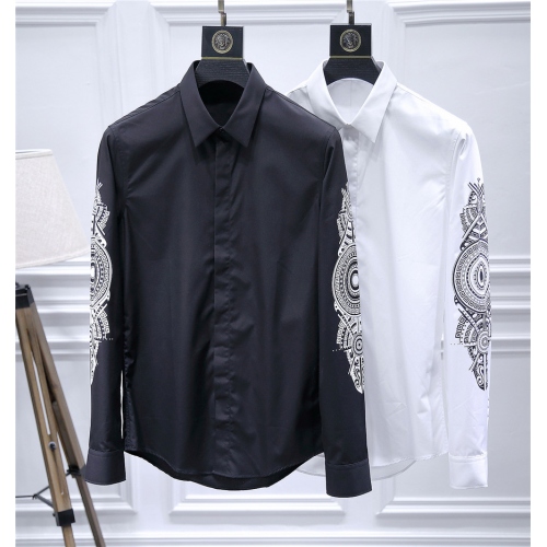 Replica Dolce & Gabbana Shirts Long Sleeved For Men #428641 $86.50 USD for Wholesale