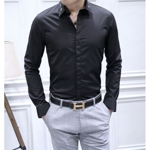 Replica Givenchy shirts Long Sleeved For Men #428672, $86.50 USD, [ITEM#428672], Replica Givenchy Shirts outlet from China