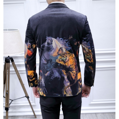Replica Dolce & Gabbana Suits Long Sleeved For Men #428701 $106.00 USD for Wholesale