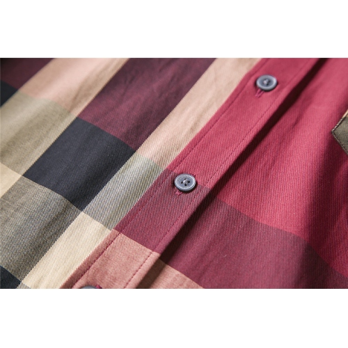 Replica Burberry Shirts Long Sleeved For Men #428727 $40.00 USD for Wholesale