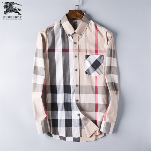 Replica Burberry Shirts Long Sleeved For Men #428728, $40.00 USD, [ITEM#428728], Replica Burberry Shirts outlet from China