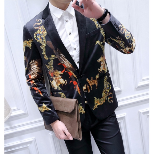 Replica Versace Suits Long Sleeved For Men #428734, $105.00 USD, [ITEM#428734], Replica Versace Suits outlet from China