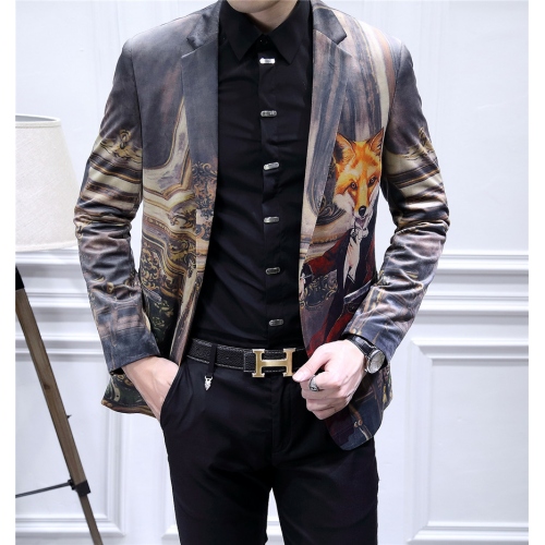 Replica Versace Suits Long Sleeved For Men #428736, $106.00 USD, [ITEM#428736], Replica Versace Suits outlet from China
