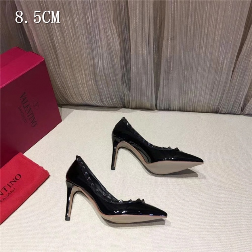 Replica Valentino High-Heeled Shoes For Women #432745 $81.00 USD for Wholesale