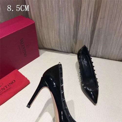 Replica Valentino High-Heeled Shoes For Women #432745 $81.00 USD for Wholesale