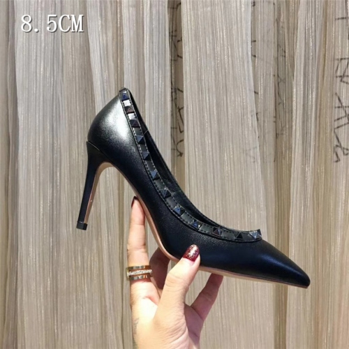 Replica Valentino High-Heeled Shoes For Women #432756 $81.00 USD for Wholesale