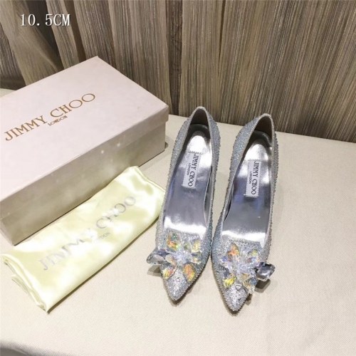 Replica Jimmy Choo High-Heeled Shoes For Women #436582 $91.00 USD for Wholesale
