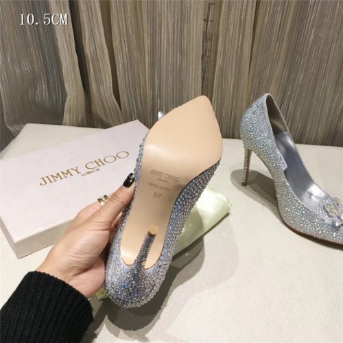 Replica Jimmy Choo High-Heeled Shoes For Women #436582 $91.00 USD for Wholesale