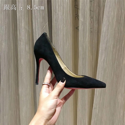 Replica Christian Louboutin CL High-heeled Shoes For Women #436625, $82.50 USD, [ITEM#436625], Replica Christian Louboutin High-heeled shoes outlet from China