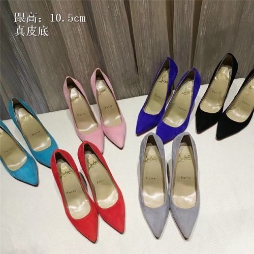 Replica Christian Louboutin CL High-heeled Shoes For Women #436643 $82.50 USD for Wholesale