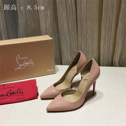 Replica Christian Louboutin CL High-heeled Shoes For Women #436649, $82.50 USD, [ITEM#436649], Replica Christian Louboutin High-heeled shoes outlet from China