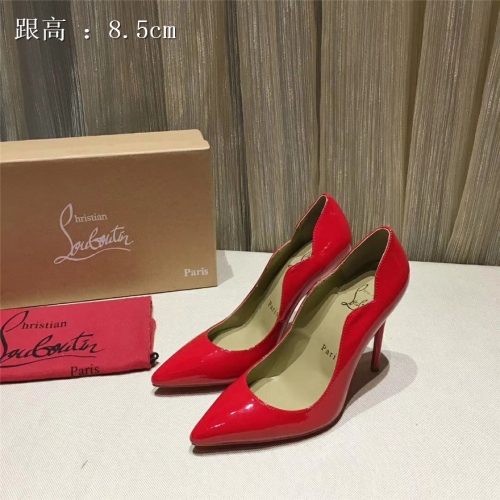 Replica Christian Louboutin CL High-heeled Shoes For Women #436651, $82.50 USD, [ITEM#436651], Replica Christian Louboutin High-heeled shoes outlet from China