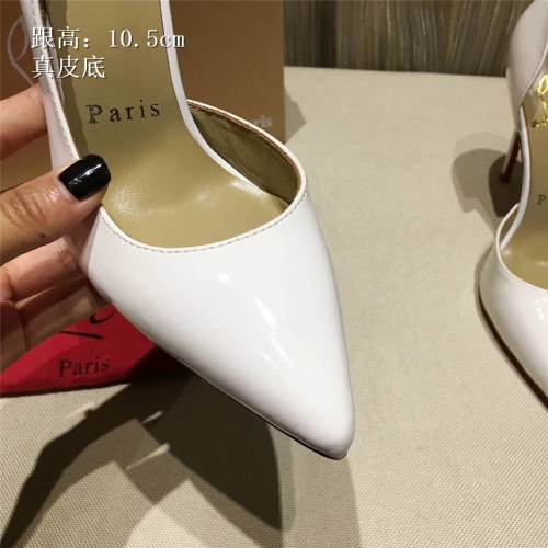 Replica Christian Louboutin CL High-heeled Shoes For Women #436703 $82.50 USD for Wholesale