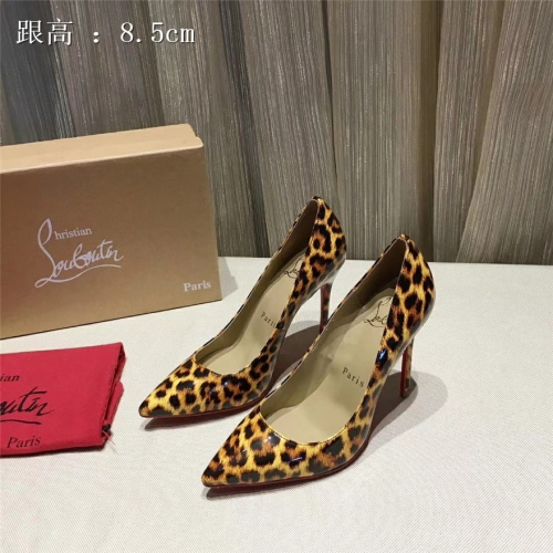 Replica Christian Louboutin CL High-heeled Shoes For Women #436720, $87.00 USD, [ITEM#436720], Replica Christian Louboutin High-heeled shoes outlet from China