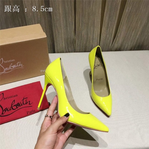 Replica Christian Louboutin CL High-heeled Shoes For Women #436763, $87.00 USD, [ITEM#436763], Replica Christian Louboutin High-heeled shoes outlet from China