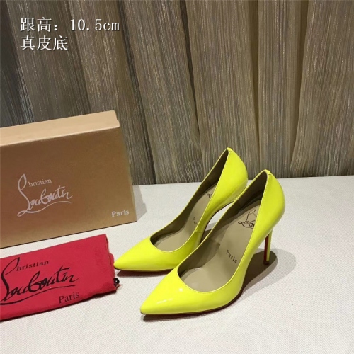 Replica Christian Louboutin CL High-heeled Shoes For Women #436796, $87.00 USD, [ITEM#436796], Replica Christian Louboutin High-heeled shoes outlet from China