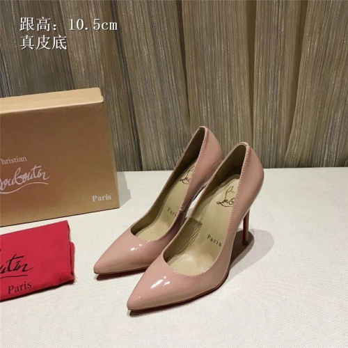 Replica Christian Louboutin CL High-heeled Shoes For Women #436797, $87.00 USD, [ITEM#436797], Replica Christian Louboutin High-heeled shoes outlet from China