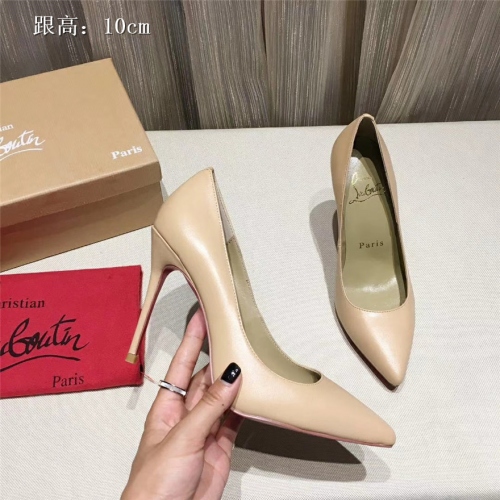 Replica Christian Louboutin CL High-heeled Shoes For Women #436805, $87.00 USD, [ITEM#436805], Replica Christian Louboutin High-heeled shoes outlet from China