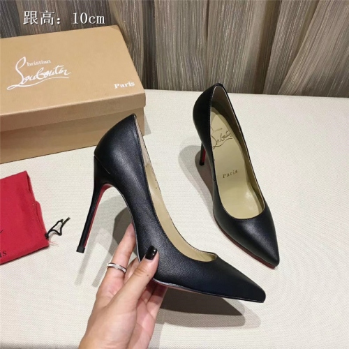 Replica Christian Louboutin CL High-heeled Shoes For Women #436808, $87.00 USD, [ITEM#436808], Replica Christian Louboutin High-heeled shoes outlet from China