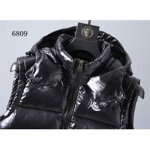 Replica Moncler Down Feather Coat Sleeveless For Men #445333 $94.00 USD for Wholesale