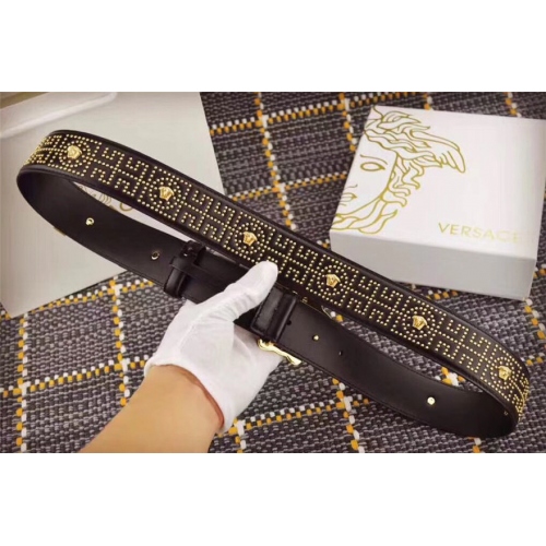 Replica Versace AAA Quality Belts #450401 $97.50 USD for Wholesale
