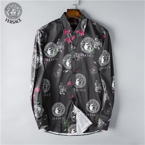 Replica Versace Shirts Long Sleeved For Men #458936, $36.50 USD, [ITEM#458936], Replica Versace Shirts outlet from China