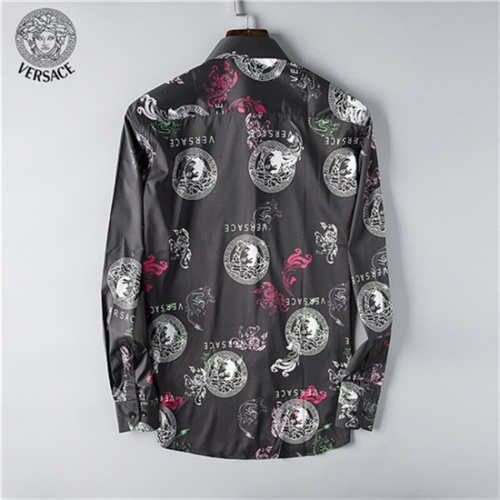 Replica Versace Shirts Long Sleeved For Men #458936 $36.50 USD for Wholesale