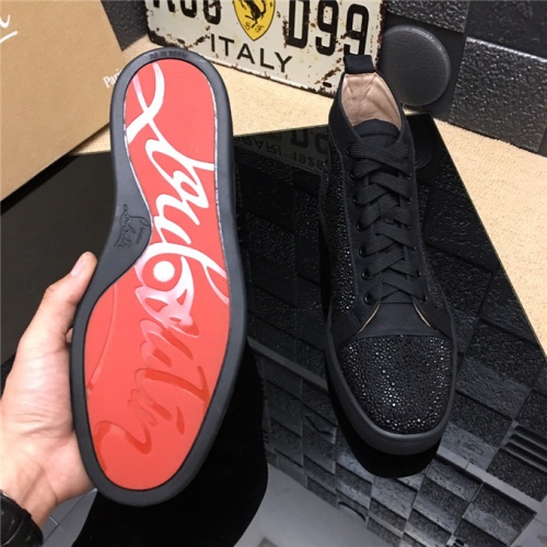 Replica Christian Louboutin CL High Tops Shoes For Men #477782 $85.00 USD for Wholesale