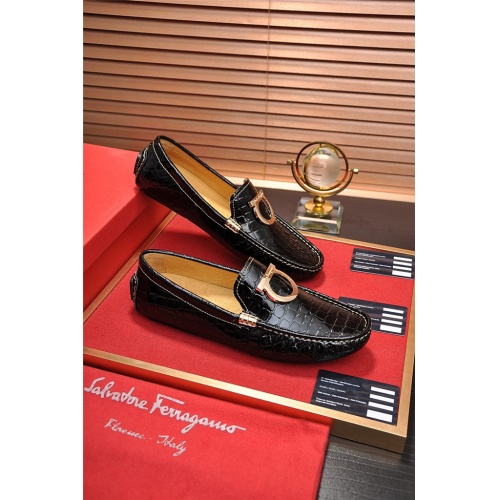 Replica Salvatore Ferragamo SF Leather Shoes For Men #478157, $78.00 USD, [ITEM#478157], Replica Salvatore Ferragamo Leather Shoes outlet from China